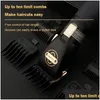 Electric Shavers Professional Hair Trimmer Salon Oil Head Gradual Clipper Razor Cordless Shaver Barbers 230828 Drop Delivery Health Be Oterw