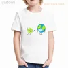 T-Shirts Stop Children Kleidung Kinder T-Shirt für Jungen lustige Kinder T-Shirts Mädchen Kleidung T-Shirt Mädchen Grafik T-Shirt Kawaii Kinder T-Shirt ldd240314