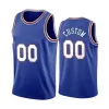 Maillot de basket-ball personnalisé pour hommes et femmes, New York Knicks Knick 13 Evan Fournier 00 Jacob Toppin 4 Duane Washington Jr. 9 RJ Barrett 11 Jalen