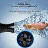 Zubehör 1/2 "3/4 '' 1" Einstellbare Richtung Wirbel Wasserflussbeschleuniger Aquarium Drehwasserauslassdüse für Fischtankfilterpumpe