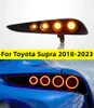 トヨタのオートテールライトアップグレードSupra 20 18-2023 GRリアランプ起動アニメーションDRLブレーキターンシグナルアセンブリ