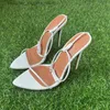 Dress Shoes Design buckle modern womens sandals fashionable summer high heels sexy open style shoelaces nightclub shoes Zapatos printed Q240314