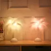 Table Lamps 1pc Feather Table Lamp Bedroom Indoor Decorative Lamp Romantic Gift Birthday Lamp Feather Lamp Table Night Lamp Valentines Day Birthday Gift Pink W