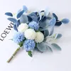 Decorative Flowers High Quality Bridal Bouquet Charming Durable Artificial Fake Flower Wedding Bouquets