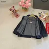 Classics kids coat kids designer clothes baby Denim jacket Size 110-150 Embroidered logo on the back boys girls Outerwear 24Mar