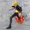 Actiespeelfiguren 19 CM Anime One Piece Vinsmoke Sanji Battle GK-beeldje PVC-actiefiguren Collectiemodel Pop Speelgoed Verjaardagscadeau ldd240314