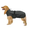Vestuário de cachorro coletes pet cor sólida roupas de duas pernas para outono e inverno jaqueta casaco com corda de nylon reflexiva suprimentos