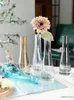 Vases Nordic Living Room Glass Hydroponics Plant Vase Dining Table Wedding Decor Tabletop Floral Arrangement Home Decor Accessories