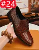 40Style New Casual Business Men Designer Shoes Slip-On Sapatos de Couro Envernizado para Homens Slip-On Daily Moafers Masculinos Sapatos Leves Primavera/Outono Tamanho 6.5-12