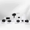 Cabezales ZHIYUN Crane M3 Estabilizador de mano Gimbal de 3 ejes para cámaras de acción compactas sin espejo Teléfonos inteligentes iPhone 13