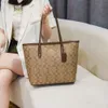 Storefront Advanced and Fashionable Light Luxury Handbag 2024 New Large Capacity Tote Bag Simple Casual Shoulder
