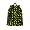 حقيبة ظهر Kuchi Kopi Teen Cartoon Funder Pattern Backpacks Polyester Novelty Hishaft Gift School Pags Workout Designer Rucksack