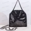 stella mccartney shoulder bag luxury women designer handbag women high quality fashion women crossbody purse single shoulder chain backpack flip bag