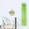 Decorative Flowers 5 Pcs Artificial Weeping Willow Plant Wall Vine Fake Hanging Plants Indoor Simulated Glue Leaves