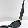 Designer Retro MU Lunettes de soleil Acétate Fibre Métal Elliptique MU15 Discret et élégant Dames Lunettes de soleil de luxe UV400 avec boîte d'origine