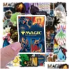 Naklejki samochodowe 50pcs/partia MTG Nowa magia The Ganing Game Cartoon ITI Sticker Trunk Guitar Water Cup Waterproof Drop Dostawa Automobile OT5GB