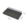4G LTE 16 canaux d'antenne 64 emplacements SIMS Signal à gain élevé Prise en charge du modem sans fil SMPP Http API Analyse des données et système de notification SMS