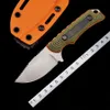 Camping Dual Color G10 Maniglia BM 15017 15002 Coltello tattico a lama fissa Coltelli dritti di sopravvivenza portatili all'aperto Strumento EDC di autodifesa