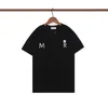 Brand tshirt mens t shirt designer t shirts summer fashion simplesolid black letter printing Tshirts couple top white men shirt casual loose women tees