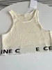 designer t shirt Cropped Top T Shirts Women Knits Tee Knitted Sport Top Tank Tops Woman Vest Yoga Tees