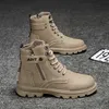 Non Brand Adit Großhandel billige High-Top-Sneakers für Herren, Trendschuhe, atmungsaktive Freizeitschuhe für Herren, Midi-Stiefel