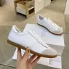 European Goods Station MM6 German Training Women's 2024 Summer New Round Toe Low Top Reverse Fleece Classic Casual Sports Shoes