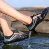Scarpe da acqua da donna ad asciugatura rapida in rete traspirante per sport all'aria aperta scarpe da nuoto da spiaggia antiscivolo scarpe da trampolino a piedi nudi 240314