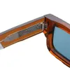 2023 NY JMM Retroacetat Enkla solglasögon Män toppkvalitet Square Fashion Designer Eyeglasses UV400 Outdoor Handmade Women Classic Trendy Sun Glasses