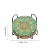 Stitch 6pcs Diamond Painting Coaster mandala Pochemat pad con supporto per bocconcino tazza tazza tazza tavolo da casa Regalo di decorazione