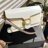 New models Designer Tabby Tote Crossbody Bags Handbag Real Leather Baguette Shoulder Bag Mirror Quality Square Fashion Satchel