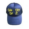 Galeries de créateurs Caps Ball CapsAmerican Dept Letter Lanvins Hat GP Graffiti Mesh Truck Driver High Profile Trendy Baseball Cap Blue Fashion Whitedoeh