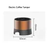 Outils Mini doseur de café Portable 58mm, doseur de café électrique, outils de café expresso, doseur Rechargeable