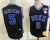 Jared McCain Duke Basketball Jersey Hommes Cousu # 5 Paolo Banchero Duke Blue Devils March Madness Final Four Jerseys