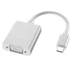 USB Tip C - DVI HD VGA Displayport Mini DP Kablo Adaptör Video Dönüştürücü Telefon Dizüstü Bilgisayar Dizüstü Bilgisayar HDTV