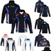 Vêtements de moto 2022 Veste de sport automobile Motorrad Racing Zip Sweat à capuche en coton Sports de plein air Sweats à capuche d'hiver chaud Sweatshir Otskb