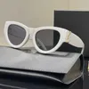 Designer With Box Luxury Sunglasses for Women and Men Designer Y slM6090 Same Style Glasses Classic Cat Eye Narrow Frame Butterfly Glasses IY9U