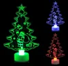 Luce notturna a LED di Natale Regalo di Natale Creativo colorato Albero di Natale Pupazzo di neve Lampada da notte di Babbo Natale Decorazione della casa di Natale AAF27228315