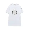 Marka Tişört Erkek Tişört Tasarımcı Tişörtleri Yaz Moda Simplessolid Siyah Mektup Baskı Tshirts Çift Üst Beyaz Erkekler Gömlek Sıradan Gevşek Kadın Tees
