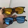 Óculos de sol 2024 moda quadrado motorista homens vintage tons masculino óculos de sol marca design espelho retro masculino