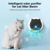 Łamanie domów smart dezodorizer narzędzie do czyszczenia łazienki kot pies pies kuweta podwójna dezodoryzacja USB