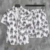 Designer Suit Sanya Tourism Set Summer Short Sleeved Mens Shirts Beach Vacation Leisure Loose Shorts Fashion Pum0