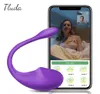 Bluetooths żeńska aplikacja wibrator dildo dla kobiet pochwy kulka miłość jajko bezprzewodowe wibrujące majtki zdalne majtki seksualne dla womanów 26696114