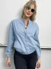 Moda feminina Fashion Up Pocket Jacket Denim