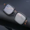 Sunglasses Luxury Designer Mens Sunglasse Sun Eyewear Wholesale Men Thick Frame Retro Anti Blue Light For