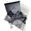 Projektantka dla kobiet mężczyzn szalik kaszmirowy zimowe szaliki
