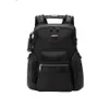 Alpha Bag 2024 Tuumiss Mens Tuumis Mens Business Leather Designer Ryggsäck Hög datorkvalitet Men PAGS COMPER TRAVER Back Pack 932793D ZWXD