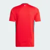 ويلز 2024 لكرة القدم جيرسي ويلسون رامزي بيل كأس يورو جديد 2025 المنتخب الوطني 24 25 قميص كرة قدم طقم طقم كامل في المنزل الأحمر بعيدا