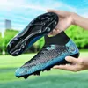 Scarpe da football americano Stivali da calcio indoor da calcio per erba sintetica Comodi tacchetti ultraleggeri antiscivolo Scarpe da ginnastica sportive da allenamento per erba