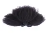 Mongolski Afro Kinky Curly Fair Weave Bundles Natural Kolor 100 Human Hair Nonremy Hair Weaving4465461