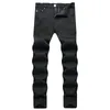 Männer Jeans 2024 Frühling Förderung Baumwolle Hosen Klassische Feste Farbe Schwarz Weiß Stil Männer Denim Männliche Hosen Vaqueros Hombre